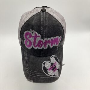 Storm Distressed‎ Trucker Cap Multicolor Custom Embroidery Adjustable